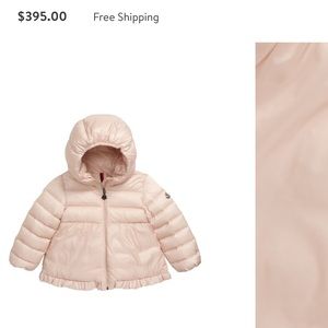 Toddler girl moncler coat